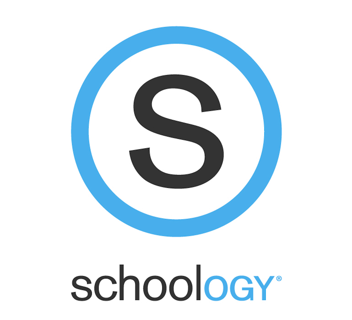 Schoology logo.